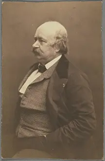 Felix Prints: Jules Sandeau, 1855-1859. Creator: Nadar