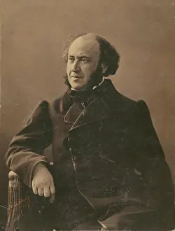Felix Prints: Jules Simon, 1860-1861. Creator: Nadar