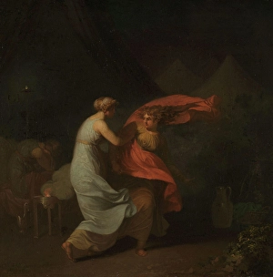 Abildgaard Nicolai Abraham Prints: Julia and Fulvia, 1800. Creator: Nicolai Abraham Abildgaard