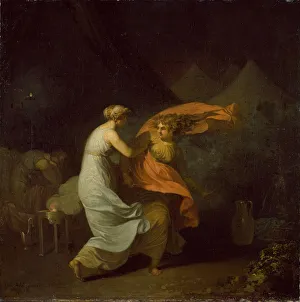 Julia and Fulvia. Artist: Abildgaard, Nicolai Abraham (1743-1809) Julia and Fulvia. Artist: Abildgaard, Nicolai Abraham (1743-1809)
