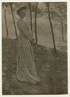 Julia Hall McCune, c. 1897. Creator: Clarence H. White (American, 1871-1925)