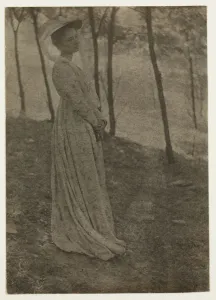 1871 1925 Prints: Julia Hall McCune, c. 1897. Creator: Clarence H. White (American, 1871-1925)
