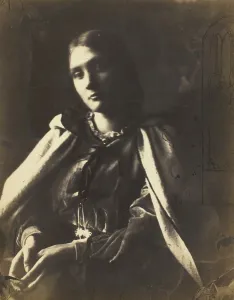 Jackson Julia Duckworth Prints: Julia Jackson, 1864 / 65. Creator: Julia Margaret Cameron