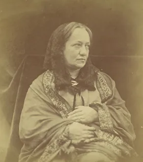 Aged Prints: Julia Margaret Cameron, 1870. Creator: Henry Herschel Hay Cameron