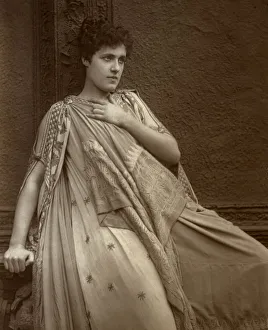 Julia Neilson, British actress, 1888. Artist: Ernest Barraud Julia Neilson, British actress, 1888. Artist: Ernest Barraud