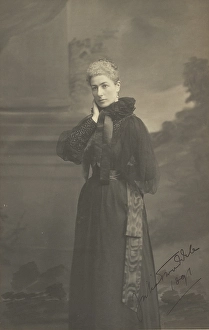 Ruffle Prints: Julia Tweeddale, 1891. Creator: John Thomson