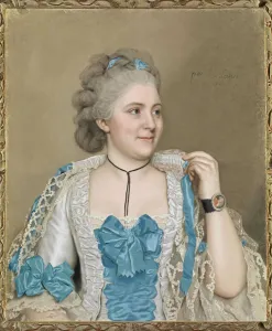 Pastel On Parchment Prints: Julie de Thellusson-Ployard