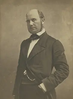 Publisher Prints: Julien Lemer, homme de lettres, 1855-1859. Creator: Nadar