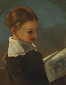 Julieta Courbet at ten years old
