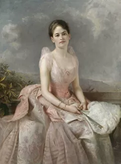 Founder Gallery: Juliette Gordon Low, 1887. Creator: Edward Hughes