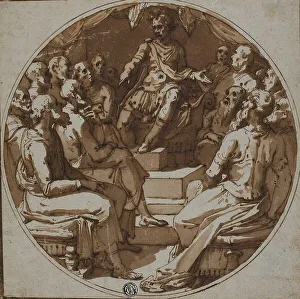 Addressing Prints: Julius Caesar Addressing Senators