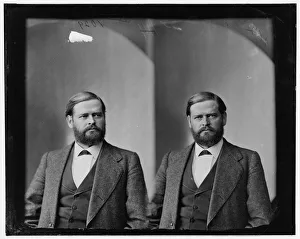 Julius Caesar Burrows of Michigan, 1865-1880. Creator: Unknown