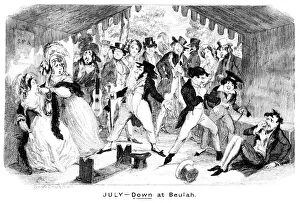 Swooning Prints: July - Down at Beulah, c1840s. Artist: George Cruikshank