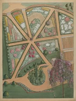 Aerial View Collection: Jumel Estate #5, c. 1936. Creator: Virginia Richards