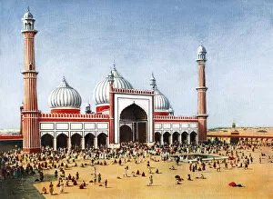 The Jumma Musjid, Delhi, India, early 20th century