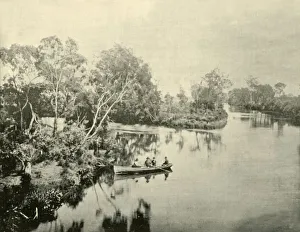 Federation Prints: Junction of the Glengarry & Thompson Rivers, Victoria, 1901. Creator: Unknown