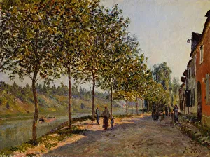 Alfred 1839 1899 Gallery: June Morning in Saint-Mammes, 1884. Artist: Sisley, Alfred (1839-1899)