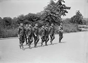 Drill Prints: Junior American Guard Drilling, 1917