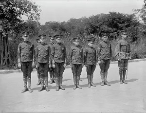 Drill Prints: Junior American Guard, Drilling, 1917