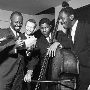 Junior Mance Trio, London, 1962. Creator: Brian Foskett