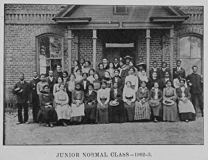 Livingstone College Prints: Junior Normal class- 1902-3, 1903. Creator: Unknown