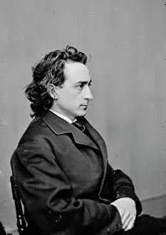 Junius Brutus Booth, Jr., between 1855 and 1865. Creator: Unknown Junius Brutus Booth, Jr., between 1855 and 1865. Creator: Unknown