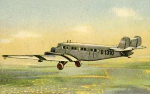 Passenger Plane Prints: Junkers G 31b plane, 1920s, (1932). Creator: Unknown