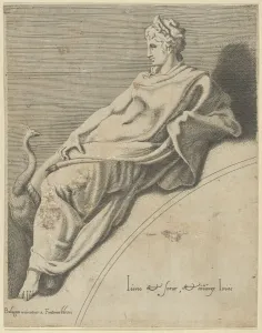 Juno (from The Muses and the Three Great Goddesses), 1540-56. 1540-56. Creator: Anon