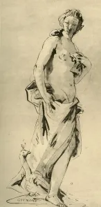 Juno, mid 18th century, (1928). Artist: Giovanni Battista Tiepolo