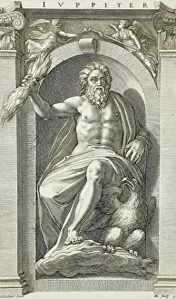 Henry Goltzius Prints: Jupiter, 1592. Creator: Hendrik Goltzius