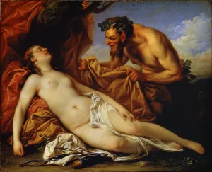 Images Dated 27th July 2010: Jupiter and Antiope, c1753. Artist: Carle van Loo