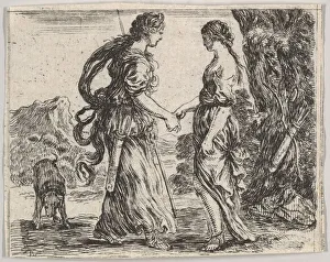 Jupiter and Calisto, from Game of Mythology (Jeu de la Mythologie), 1644 Jupiter and Calisto, from Game of Mythology (Jeu de la Mythologie), 1644