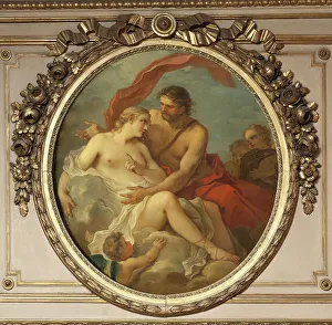 Calisto Prints: Jupiter and Callisto, 1745. Creator: Charles-Joseph Natoire