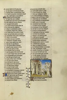 Jupiter Prints: Jupiter with a Crown and a Scepter at the Threshold of a House; Roman de la Rose