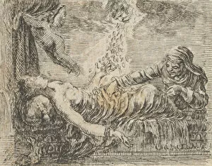 Shower Collection: Jupiter and Danae, from Game of Mythology (Jeu de la Mythologie), 1644