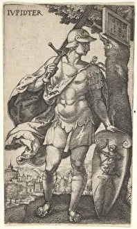 Jupiter from The Gods Who Preside Over the Planets, 1528. Creator: Master I.B Jupiter from The Gods Who Preside Over the Planets, 1528. Creator: Master I.B
