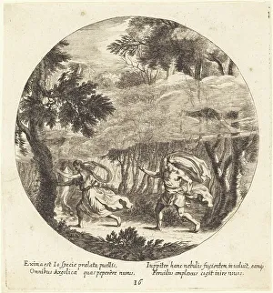 Wolfgang The Elder Georg Andreas Prints: Jupiter and Io, 1665. Creator: Georg Andreas Wolfgang