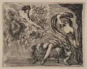 Jupiter and Semele, from Game of Mythology (Jeu de la Mythologie), 1644 Jupiter and Semele, from Game of Mythology (Jeu de la Mythologie), 1644