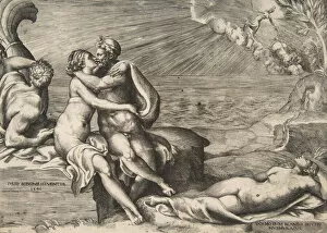 Aphrodite Gallery: Jupiters love for Juno rekindled when she puts on Venuss Girdle, 1546