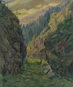 Gustav Prints: Juranova Valley, around 1939. Creator: Gustav Mally