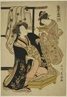 Jurojin, from the series The Seven Gods of Good Fortune (Adesugata Shichifukujin)
