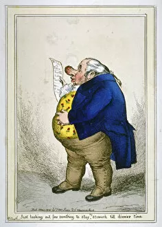 Obese Gallery: Just looking out for somthing [sic] to stay my stomach till dinner time, 1830