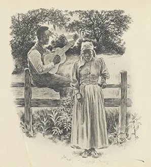 Jean Blackwell Hutson Division Prints: Just a song at twilight, 1899. Creator: Jay Campbell Phillips