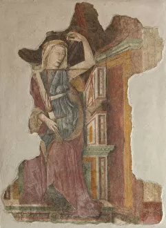 Legal History Collection: The Justice, 1441. Creator: Niccolo di Agnolo del Fantino (active ca 1441)