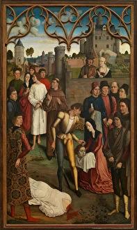 Bouts Gallery: The Justice of Emperor Otto III: Beheading of the Innocent Count, 1471-1475
