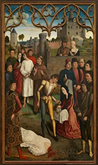 Dirk 1410 20 1475 Prints: The Justice of Emperor Otto III: Beheading of the Innocent Count