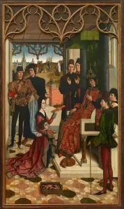 Dirk 1410 20 1475 Prints: The Justice of Emperor Otto III: Ordeal by Fire