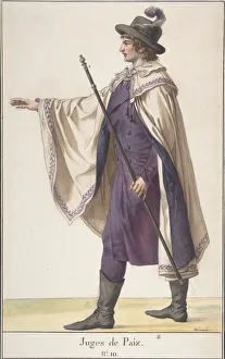 L And Xe9 Prints: A Justice of the Peace, ca. 1798-99. Creator: Jean Francois Leonor Merimee