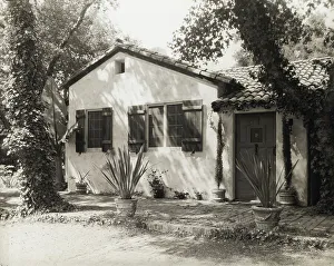 Lantern Slides 1920 1930 Gmgpc Prints: Justin B. Alexander house, Montecito, California, 1923. Creator: Frances Benjamin Johnston