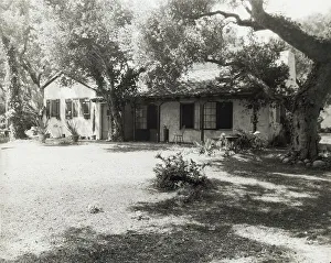Lantern Slides 1920 1930 Gmgpc Prints: Justin B. Alexander house, Montecito, California, 1923. Creator: Frances Benjamin Johnston